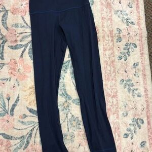 Navy lululemon align leggings